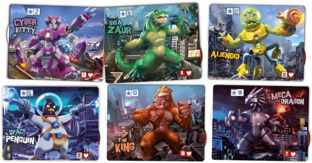 king of tokyo monstres