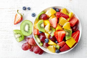 Photo d'une salade de fruits