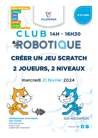 Créer un jeu Scratch, 2 joueurs, 2 niveaux